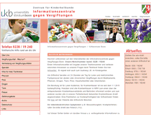 Tablet Screenshot of gizbonn.de